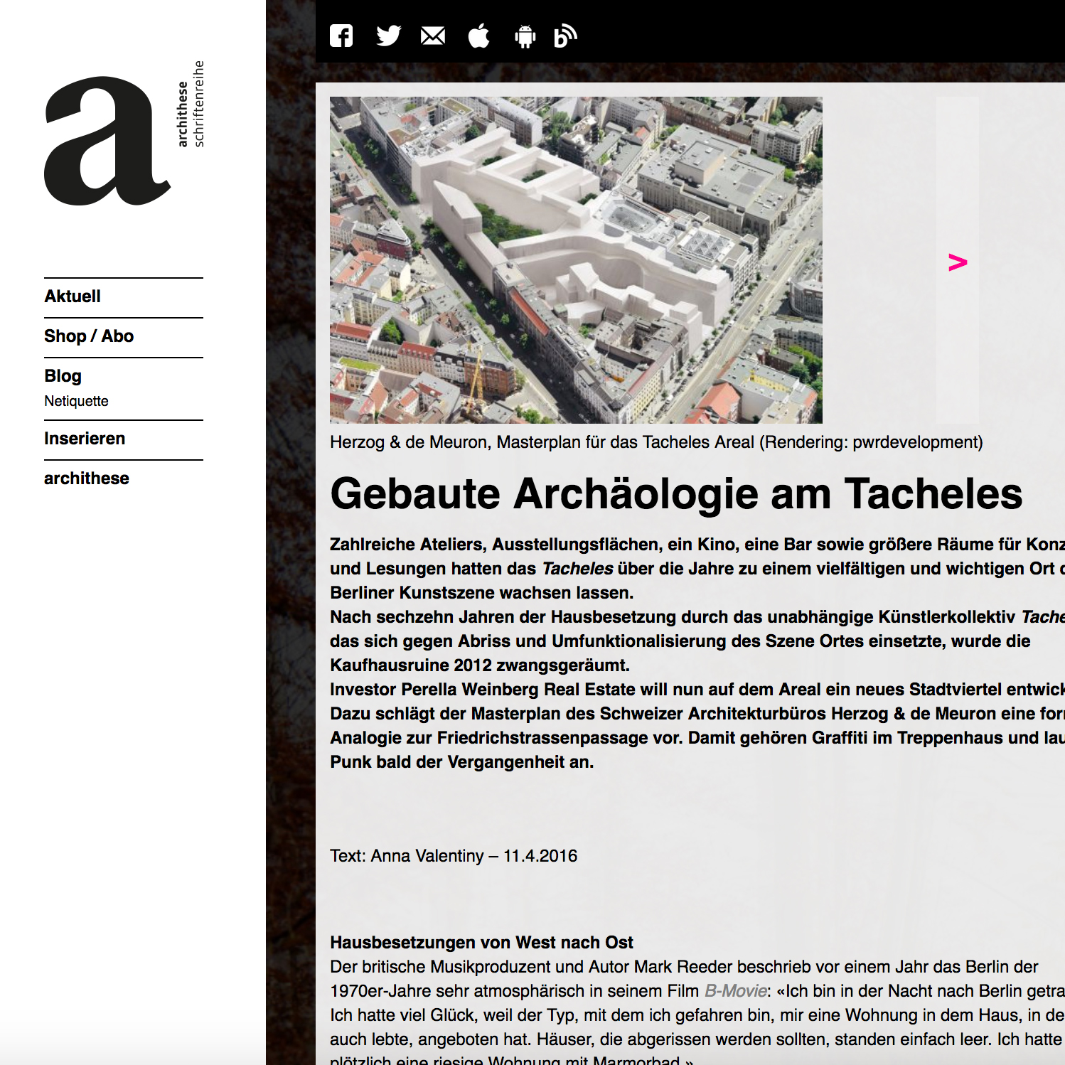 archithese